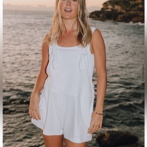 Daily Drills Green Terry Romper
